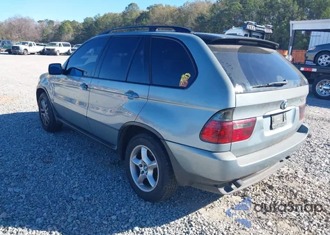 2003 BMW X5 3.0I из США, поврежденный, VIN 5UXFA53593LV81740